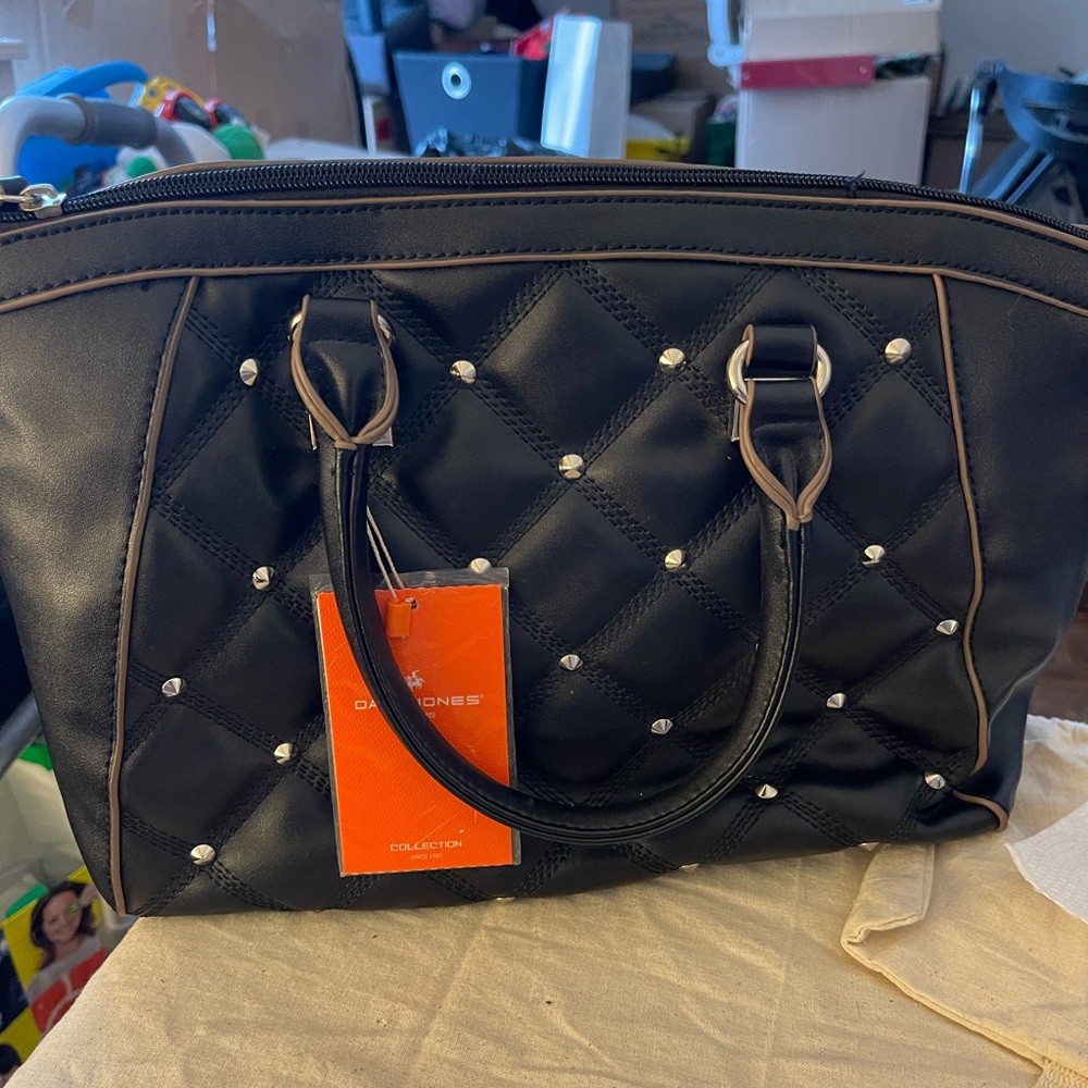 Studded Tote bag by David Jones